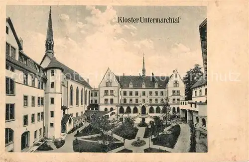 AK / Ansichtskarte Untermarchtal Donau Kloster  Kat. Untermarchtal