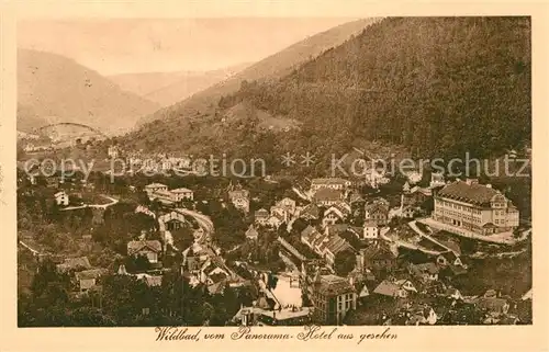 AK / Ansichtskarte Bad Wildbad Panorama vom Hotel aus gesehen Kat. Bad Wildbad