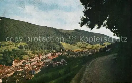 AK / Ansichtskarte Bad Wildbad Blick vom Panoramaweg Kat. Bad Wildbad