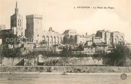 AK / Ansichtskarte Avignon Vaucluse Le Palais des Papes Kat. Avignon
