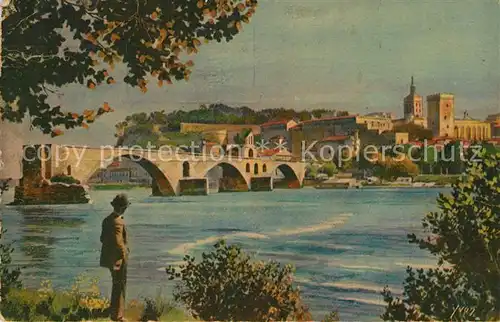 AK / Ansichtskarte Avignon Vaucluse Pont Saint Benezet Kat. Avignon