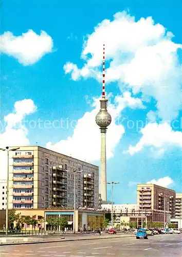 AK / Ansichtskarte Berlin Karl Marx Allee Fernsehturm Kat. Berlin