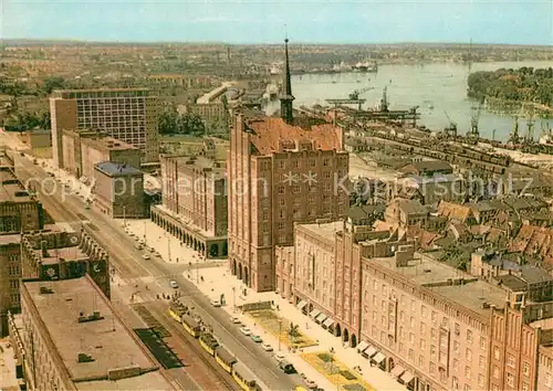 AK / Ansichtskarte Rostock Mecklenburg Vorpommern Lange Strasse Kat. Rostock