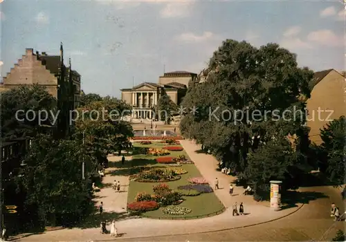 AK / Ansichtskarte Halle Saale Theater des Friedens Kat. Halle