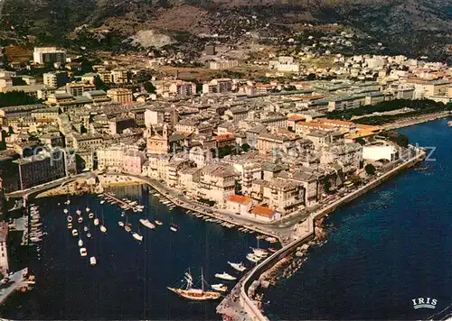 AK / Ansichtskarte Bastia Le vieux aerienne port et la ville Kat. Bastia