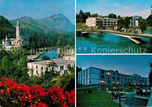 AK / Ansichtskarte Lourdes Hautes Pyrenees Basilika Empfang St Bernadette Kat. Lourdes