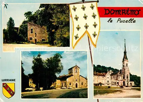 AK / Ansichtskarte Domremy la Pucelle Vosges La Pucelle Vue parcielle Kat. Domremy la Pucelle