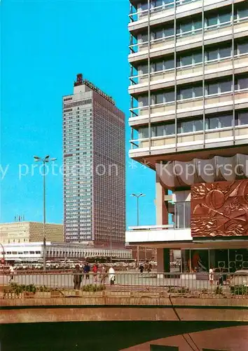 AK / Ansichtskarte Berlin Interhotel Stadt Berlin Kat. Berlin