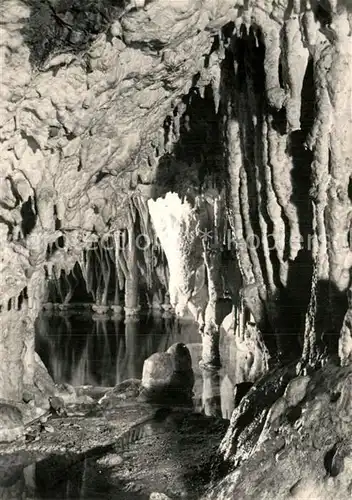 AK / Ansichtskarte Hoehlen Caves Grottes Nizke Tatry Jaskyna Slobody Carovne Jazierko Kat. Berge