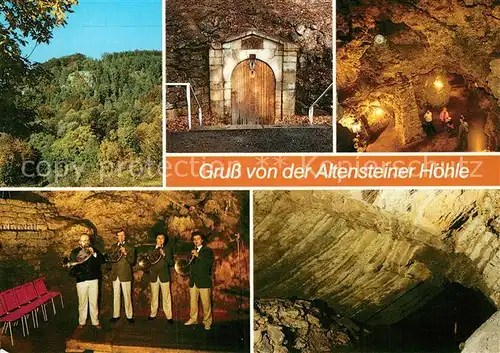 AK / Ansichtskarte Hoehlen Caves Grottes Altensteiner Hoehle Schweina Musikplatz Hoehlenkonzert  Kat. Berge