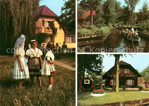 AK / Ansichtskarte Trachten Spreewald Blota Kat. Trachten