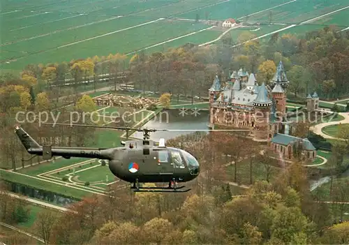AK / Ansichtskarte Hubschrauber Helikopter Boelkow Bo 105C Kat. Flug