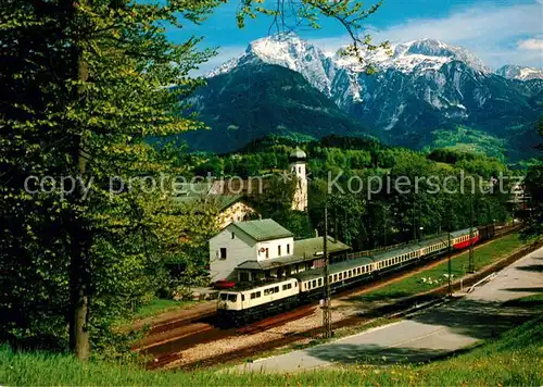 AK / Ansichtskarte Eisenbahn Bischofswiesen Hoher Goell Hohes Brett Kat. Eisenbahn