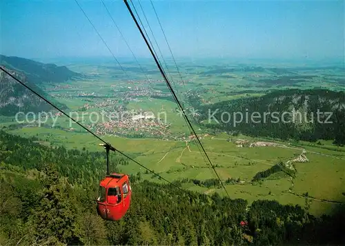 AK / Ansichtskarte Seilbahn Breitenberg Pfronten Kat. Bahnen