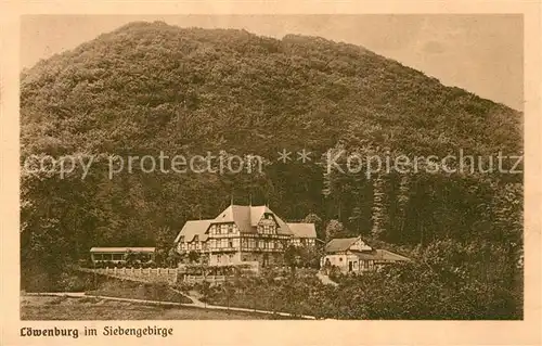 AK / Ansichtskarte Loewenburg Siebengebirge Gebaeude  Kat. Bad Honnef