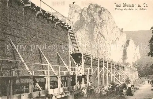 AK / Ansichtskarte Bad Muenster Stein Ebernburg Rheingrafenstein Saline Kat. Bad Muenster am Stein Ebernburg