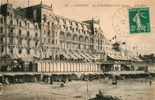 AK / Ansichtskarte Cabourg Grand Hotel et Casino Kat. Cabourg