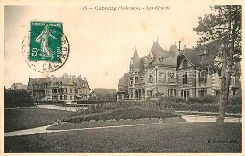 AK / Ansichtskarte Cabourg Les Chalets Kat. Cabourg