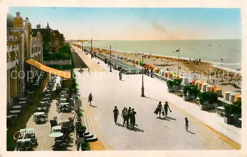 AK / Ansichtskarte Cabourg Les Terrasse des Anglais vers l ouest Kat. Cabourg