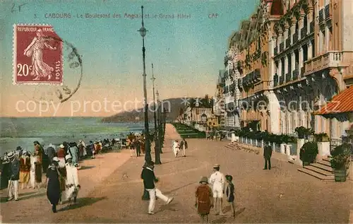 AK / Ansichtskarte Cabourg Boulevard des Anglais et Grand Hotel Kat. Cabourg