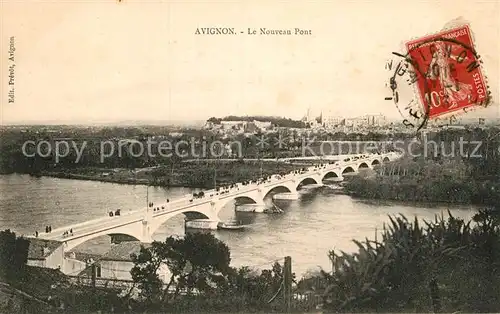 AK / Ansichtskarte Avignon Vaucluse Le Nouvean Pont Kat. Avignon