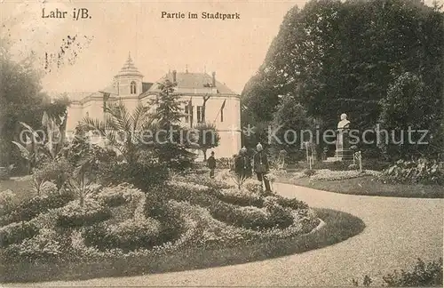 AK / Ansichtskarte Lahr Schwarzwald Im Stadtpark Kat. Lahr