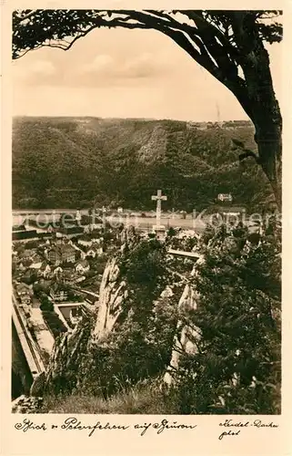 AK / Ansichtskarte Beuron Donautal Blick vom Petersfelsen Kat. Beuron