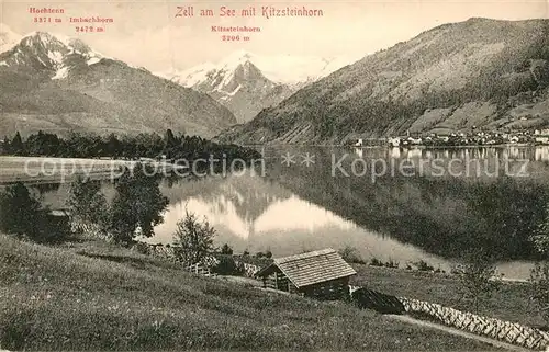 AK / Ansichtskarte Zell See Kitzsteinhorn Hochtenn Panorama  Kat. Zell am See
