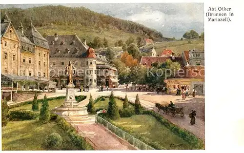AK / Ansichtskarte Walster Region Abt Otker Brunnen in Mariazell