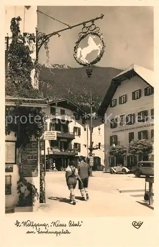 AK / Ansichtskarte St Wolfgang Salzkammergut Weisses Roessel Kat. St. Wolfgang im Salzkammergut