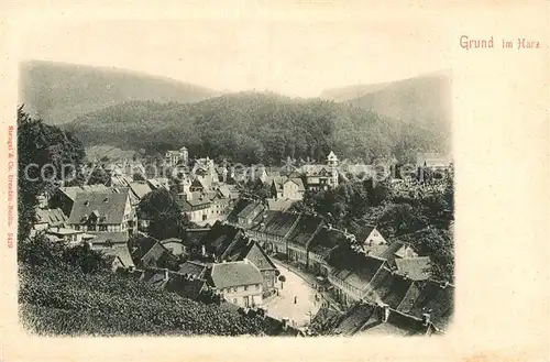 AK / Ansichtskarte Grund Harz Bad Panorama Kat. Bad Grund (Harz)