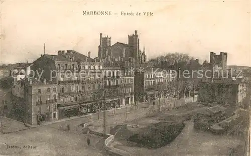 AK / Ansichtskarte Narbonne Aude Entree de Ville Kat. Narbonne