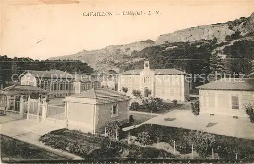 AK / Ansichtskarte Cavaillon Hopital Kat. Cavaillon