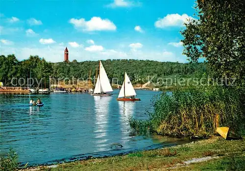 AK / Ansichtskarte Berlin Havel mit Grunewaldturm Kat. Berlin