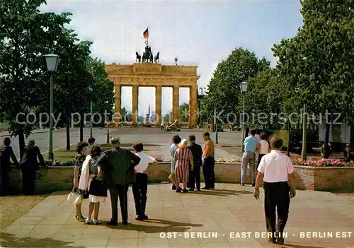 AK / Ansichtskarte Berlin Brandenburger Tor Kat. Berlin