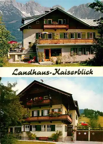 AK / Ansichtskarte Ellmau Tirol Landhaus Kaiserblick Kat. Ellmau