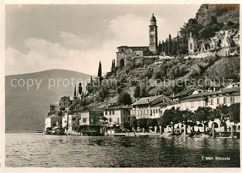 AK / Ansichtskarte Morcote Lago di Lugano Teilansicht