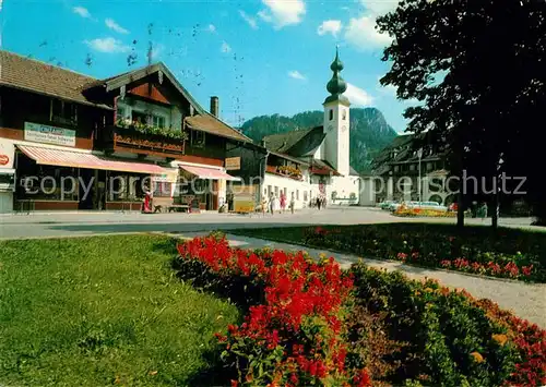 AK / Ansichtskarte Inzell Dorfplatz Kat. Inzell