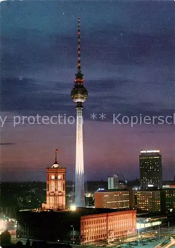 AK / Ansichtskarte Berlin Fernsehturm Kat. Berlin