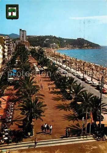 AK / Ansichtskarte Lloret de Mar Strandpromenade Kat. Costa Brava Spanien