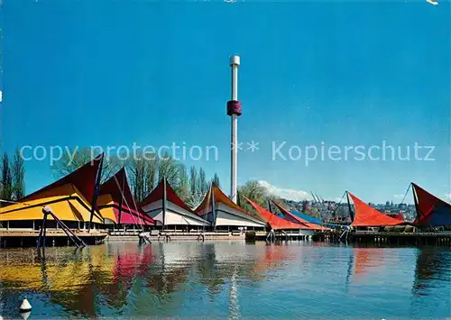 AK / Ansichtskarte Exposition Nationale Lausanne 1964 Port Tour Spiral Kat. Lausanne