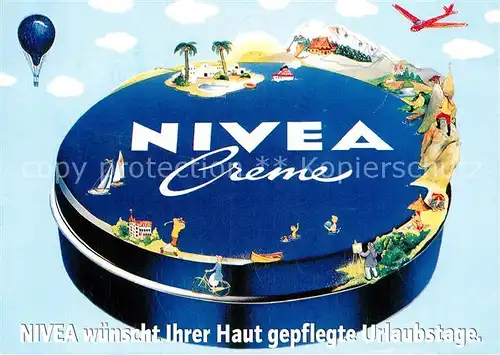 AK / Ansichtskarte Werbung Reklame Nivea Creme  Kat. Werbung