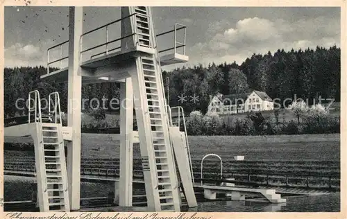 AK / Ansichtskarte Luedenscheid Jugendherberge Schwimmbad  Kat. Luedenscheid