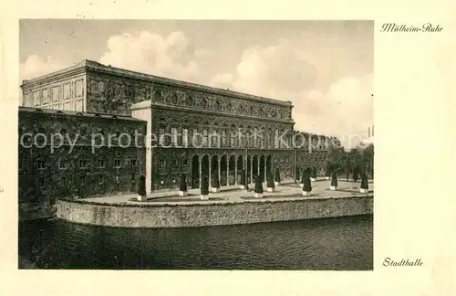 AK / Ansichtskarte Muelheim Ruhr Stadthalle Kat. Muelheim an der Ruhr