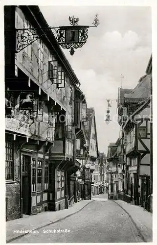 AK / Ansichtskarte Hildesheim Schuhstrasse  Kat. Hildesheim