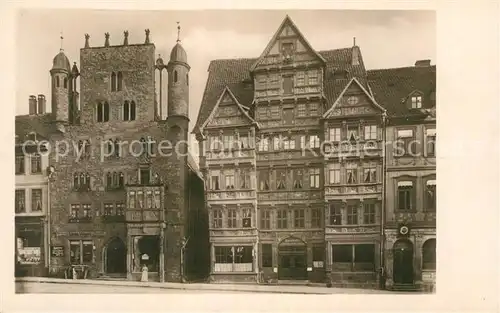 AK / Ansichtskarte Hildesheim Templerhaus Wedekindsches Haus Kat. Hildesheim