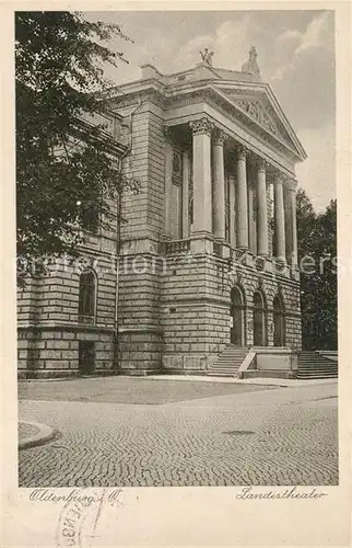 AK / Ansichtskarte Oldenburg Niedersachsen Landestheater Kat. Oldenburg (Oldenburg)