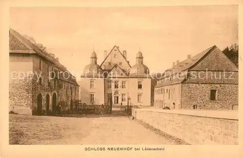 AK / Ansichtskarte Luedenscheid Schloss Neuenhof  Kat. Luedenscheid