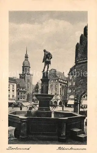 AK / Ansichtskarte Dortmund Blaeserbrunnen Kat. Dortmund