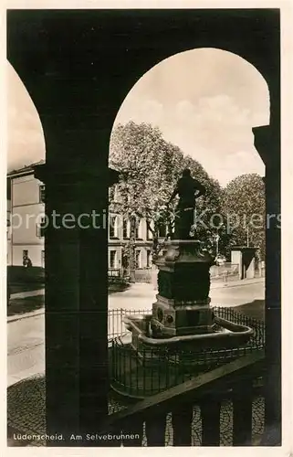 AK / Ansichtskarte Luedenscheid Selvebrunnen Kat. Luedenscheid